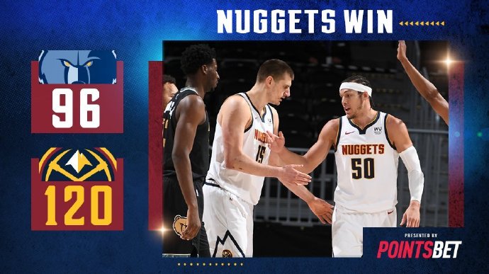 掘金120-96轻取灰熊   <a href=/qiuxingjieshao/mianfeilanqiu/130.html target=_blank class=infotextkey>约基奇</a>24+15 波特31+7 莫兰特27+6+6