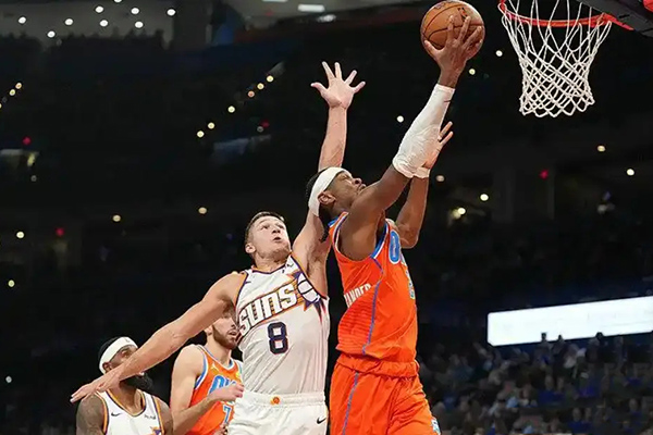 16连胜追历史！雷霆138-89碾压太阳晋级NBA杯西部决赛