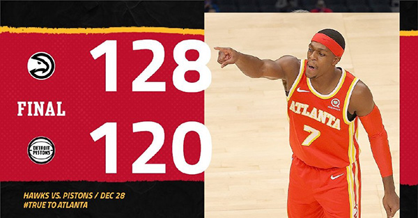 <a href=/mianfeilanqiu/hawks/ target=_blank class=infotextkey>老鹰</a>128-120战胜<a href=/mianfeilanqiu/pistons/ target=_blank class=infotextkey>活塞</a>